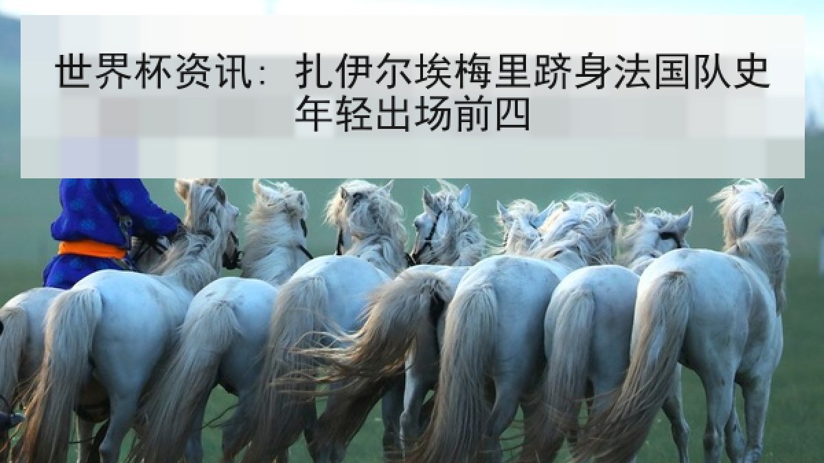 世界杯资讯: 扎伊尔埃梅里跻身法国队史年轻出场前四