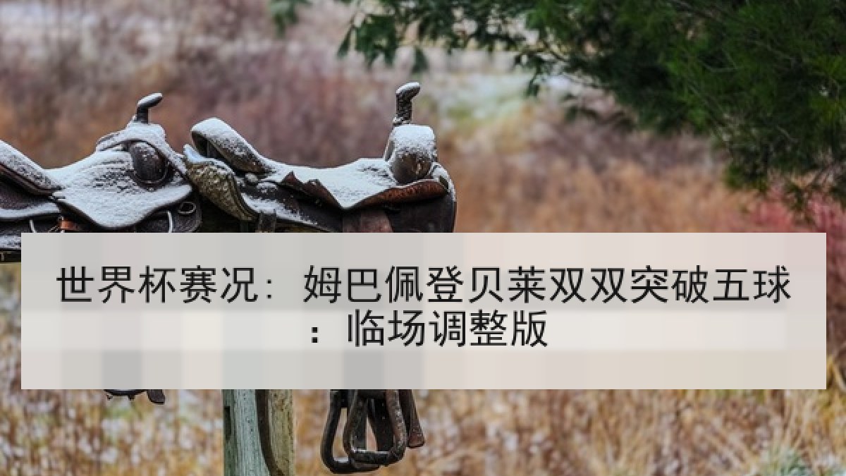 世界杯赛况: 姆巴佩登贝莱双双突破五球：临场调整版