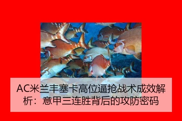 AC米兰丰塞卡高位逼抢战术成效解析：意甲三连胜背后的攻防密码